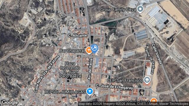 Ubicación de la subastas Subasta de av yecla ( jumilla) en JUMILLA