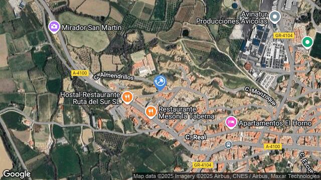 Ubicación de la subastas Subasta de ct granada ( purullena) en PURULLENA