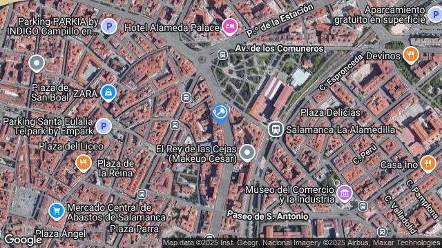 Ubicación de la subastas Subasta de vivienda en Salamanca