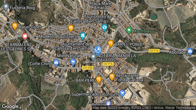 Ubicación de la subastas Subasta de vivienda en CALLOSA D'EN SARRIA