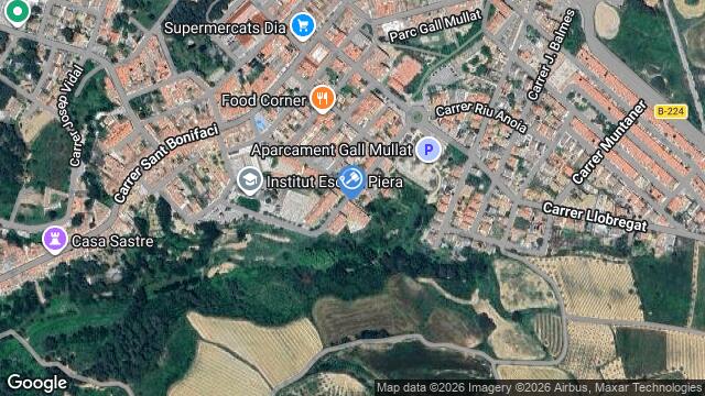 Ubicación de la subastas Subasta de garaje en PIERA