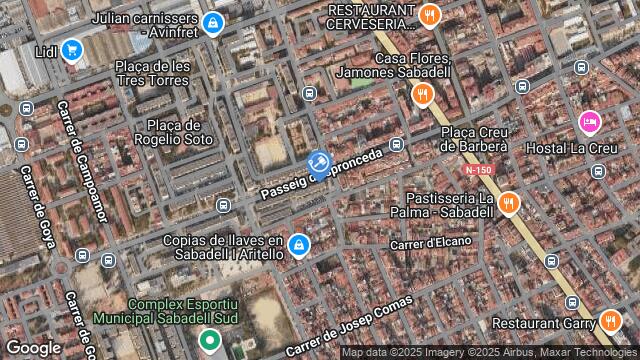 Ubicación de la subastas Subasta de vivienda en sabadell