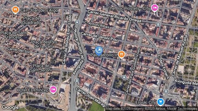 Ubicación de la subastas Subasta de local comercial en PALMA