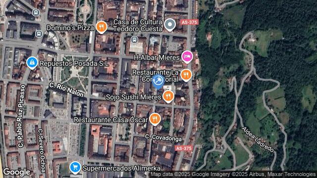 Ubicación de la subastas Subasta de vivienda en MIERES