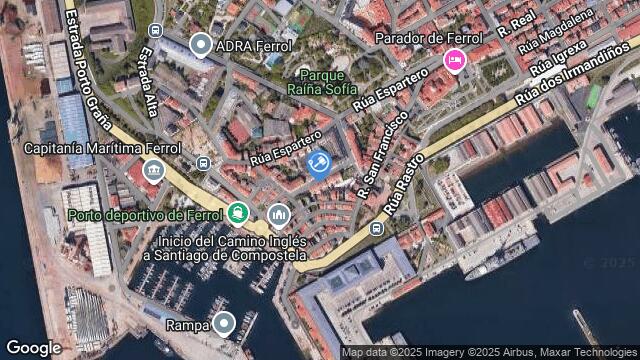 Ubicación de la subastas Subasta de vivienda en Ferrol