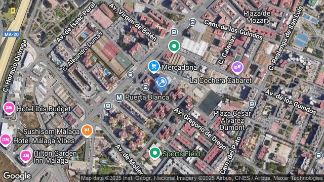 Ubicación de la subastas Subasta de local comercial en MALAGA