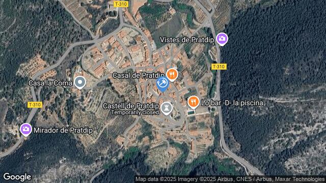 Ubicación de la subastas Subasta de vivienda en Pratdip