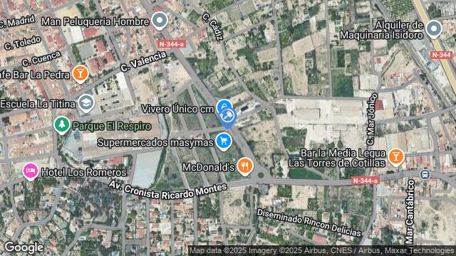 Ubicación de la subastas Subasta de vivienda en Molina de Segura