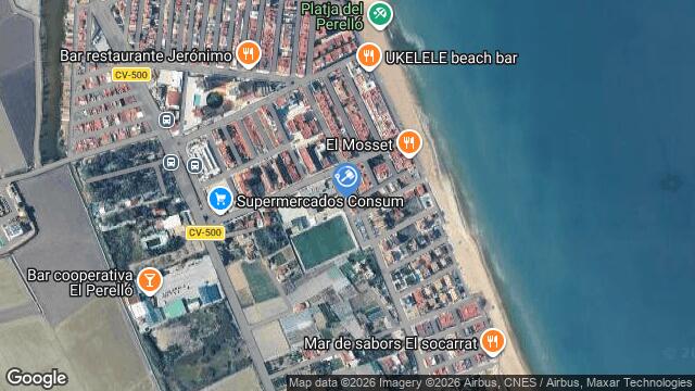 Ubicación de la subastas Subasta de vivienda en EL PERELLÓ (SUECA)