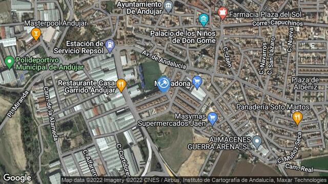 Ubicación de la subastas Subasta de vivienda en Andújar