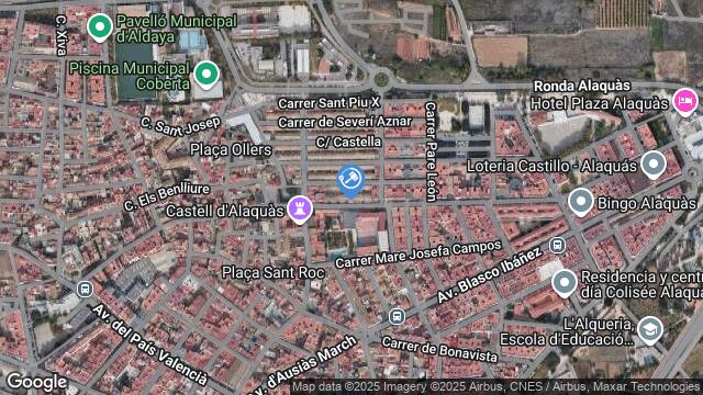 Ubicación de la subastas Subasta de vivienda en ALAQUAS