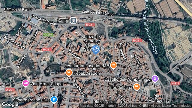 Ubicación de la subastas Subasta de vivienda en CASPE