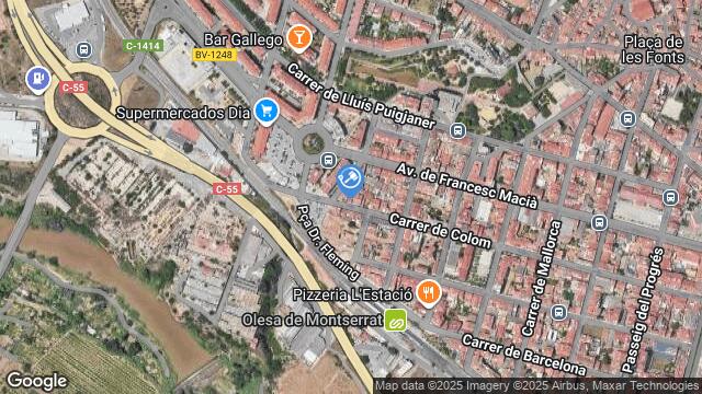 Ubicación de la subastas Subasta de garaje en OLESA DE MONTSERRAT