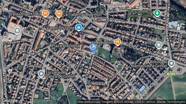 Ubicación de la subastas Subasta de garaje en GRIÑON