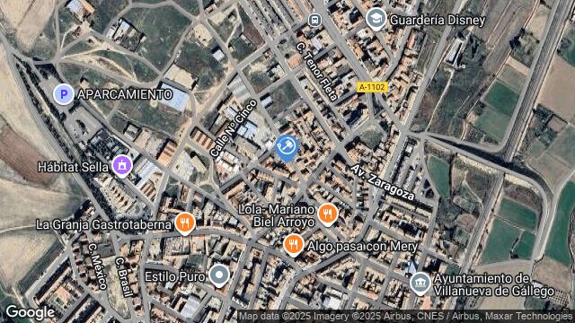 Ubicación de la subastas Subasta de vivienda en VILLANUEVA DE GALLEGO