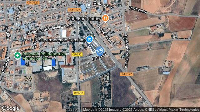 Ubicación de la subastas Subasta de nave industrial en VILLANUEVA DE LOS INFANTES