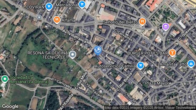 Ubicación de la subastas Subasta de solar en BEMBIBRE