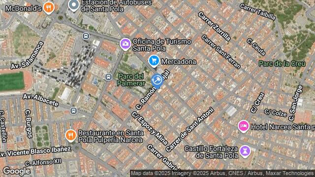 Ubicación de la subastas Subasta de vivienda en SANTA POLA