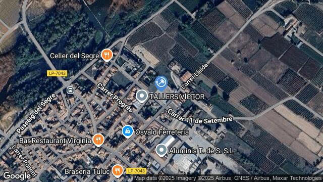 Ubicación de la subastas Subasta de otros en TORRES DE SEGRE