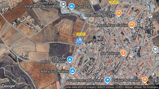 Ubicación de la subastas Subasta de vivienda en VILLAFRANCA DE CORDOBA