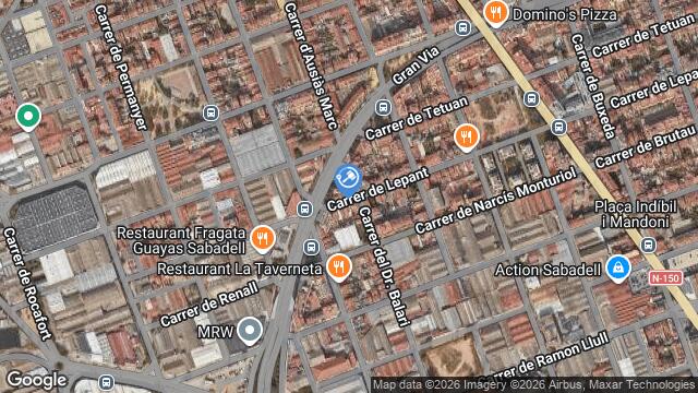 Ubicación de la subastas Subasta de local comercial en SABADELL