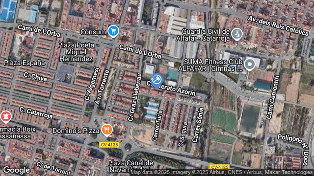 Ubicación de la subastas Subasta de vivienda en ALFAFAR