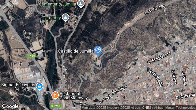 Ubicación de la subastas Subasta de paraje umbria de la raja  ( jumilla - murcia) en MURCIA