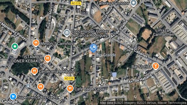 Ubicación de la subastas Subasta de local comercial en AS PONTES