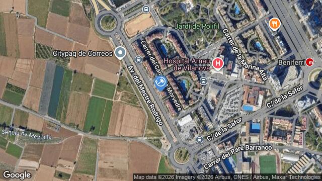 Ubicación de la subastas Subasta de av maestro rodrigo ( valÈncia) en VALÈNCIA