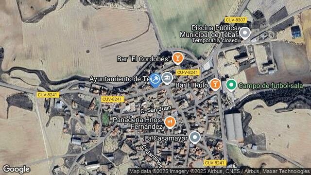 Ubicación de la subastas Subasta de vivienda en TEBAR