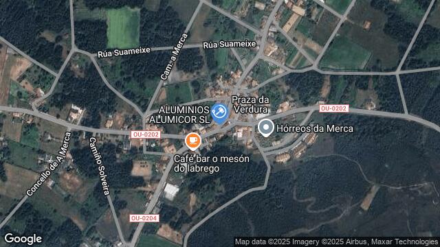 Ubicación de la subastas Subasta de vivienda en A MERCA