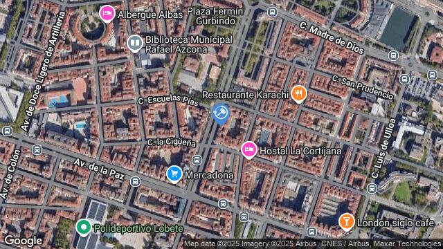 Ubicación de la subastas Subasta de garaje en Logroño