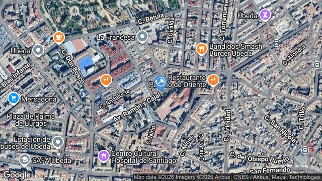 Ubicación de la subastas Subasta de av ramon y cajal ( Úbeda) en ÚBEDA
