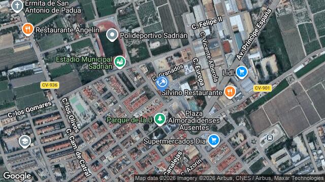 Ubicación de la subastas Subasta de vivienda en ALMORADI