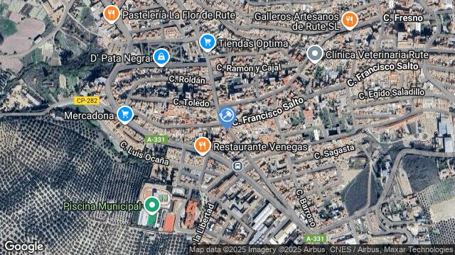 Ubicación de la subastas Subasta de rute viejo,nuda propiedad  ( rute - cÓrdoba) en CÓRDOBA