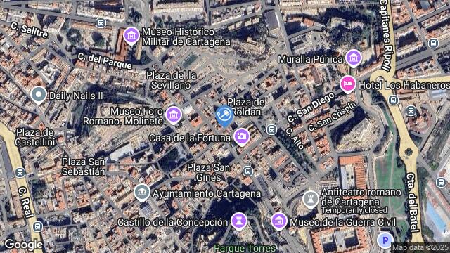 Ubicación de la subastas Subasta de vivienda en Cartagena