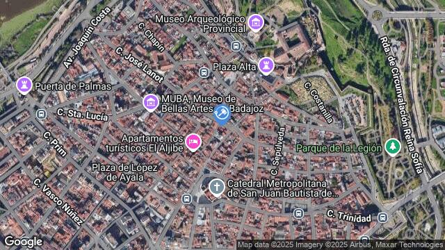 Ubicación de la subastas Subasta de vivienda en Badajoz