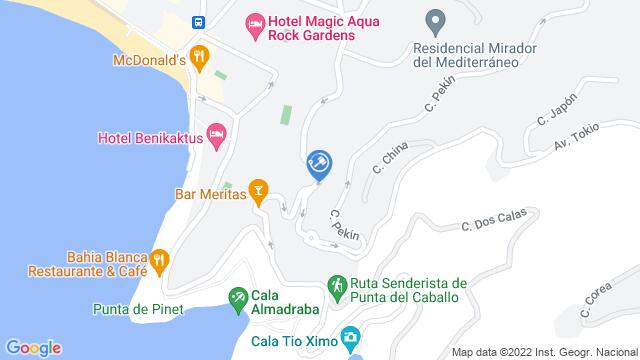 Ubicación de la subastas Subasta de vivienda en BENIDORM