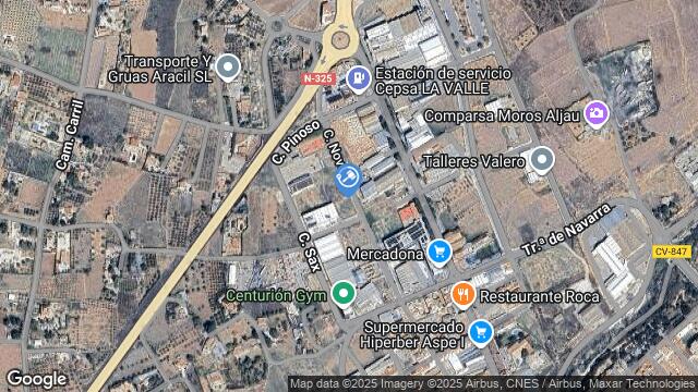 Ubicación de la subastas Subasta de vivienda en ASPE