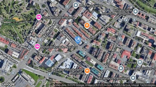 Ubicación de la subastas Subasta de local comercial en Pamplona