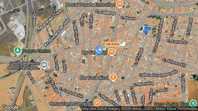 Ubicación de la subastas Subasta de vivienda en VALDEPEÑAS