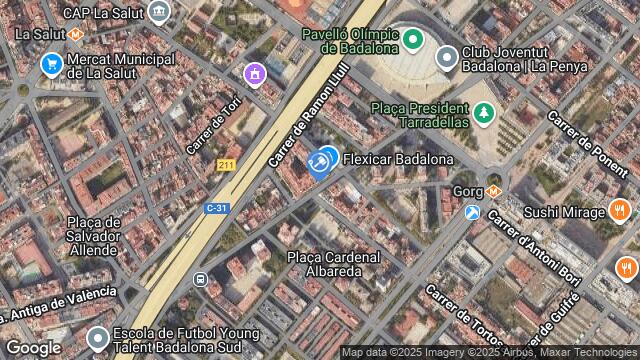 Ubicación de la subastas Subasta de vivienda en BADALONA