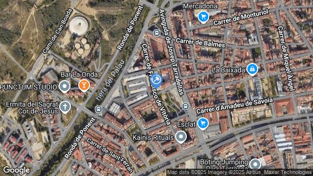 Ubicación de la subastas Subasta de vivienda en Terrassa