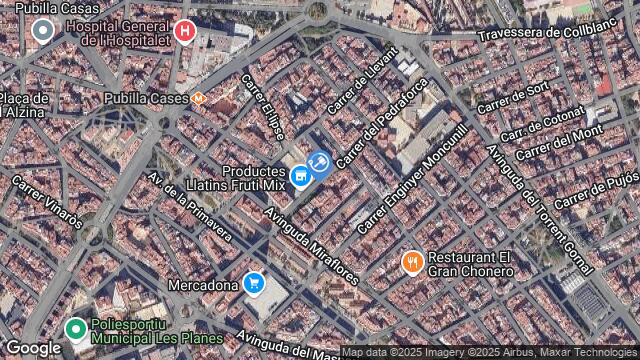 Ubicación de la subastas Subasta de garaje en L'HOSPITALET DE LLOBREGAT