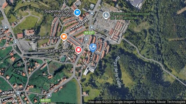 Ubicación de la subastas Subasta de vivienda en AVILES