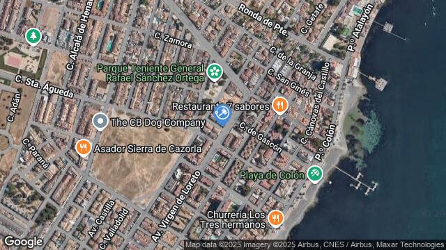 Ubicación de la subastas Subasta de cl peatonal 1 en Murcia