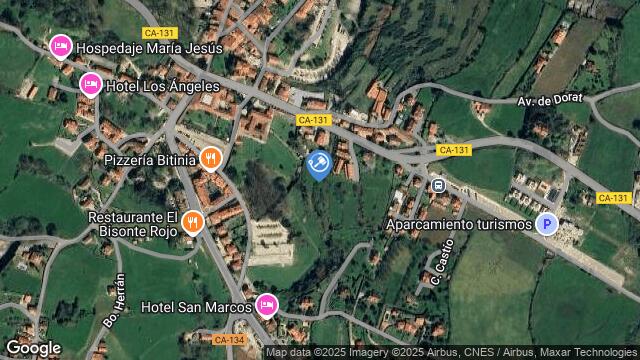 Ubicación de la subastas Subasta de finca rústica en SANTILLANA DEL MAR