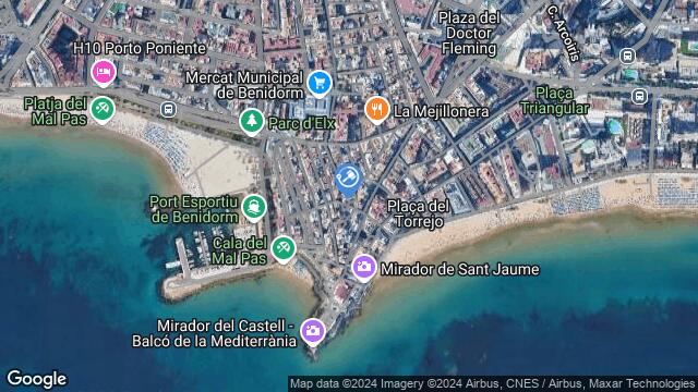 Ubicación de la subasta Subasta de vivienda en BENIDORM