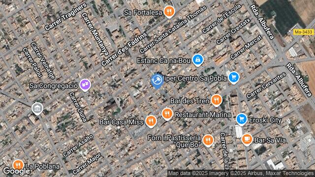 Ubicación de la subastas Subasta de vivienda en SA POBLA