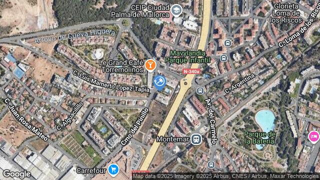 Ubicación de la subastas Subasta de garaje en TORREMOLINOS